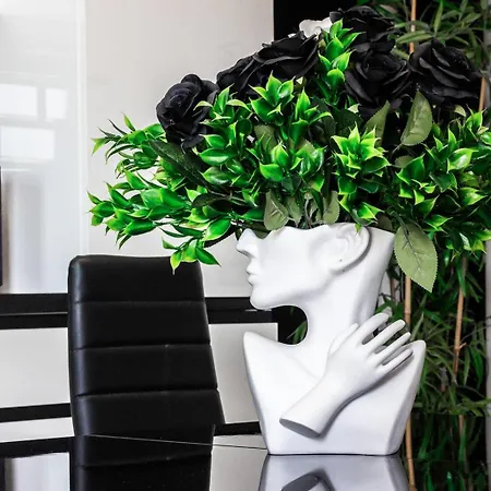 Apartment Black & White Design E Comfort - Parking E Wifi Saronno
